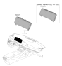 Diagram for 2024 Hyundai Palisade Instrument Cluster - 94053-S8000