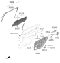 Diagram for 2024 Hyundai Palisade Window Regulator - 83481-S8000
