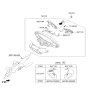 Diagram for 2016 Hyundai Tucson Steering Wheel - 56110-2S600-9P