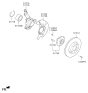 Diagram for Hyundai Tucson Steering Knuckle - 51715-2S000