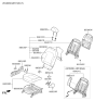 Diagram for 2016 Hyundai Tucson Seat Heater - 88390-4W050