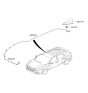 Diagram for 2017 Hyundai Tucson Antenna - 96210-2S850-PKW