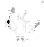 Diagram for Hyundai Kona Electric Ignition Switch - 95430-G7500-SPS