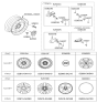 Diagram for Hyundai Genesis TPMS Sensor - 52933-2F000