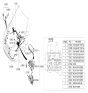 Diagram for 2009 Hyundai Sonata Relay Block - 91950-3K610