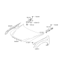 Diagram for Hyundai Sonata Fender - 66310-0A000