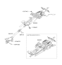 Diagram for Hyundai Sonata Steering Column - 56310-3K220