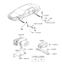 Diagram for Hyundai Sonata ABS Control Module - 58920-3K500