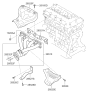 Diagram for 2008 Hyundai Sonata Exhaust Manifold - 28511-2G000