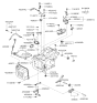 Diagram for 2010 Hyundai Sonata Dipstick - 46580-3A200