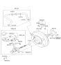 Diagram for Hyundai Elantra Brake Master Cylinder Reservoir - 58510-3Y400