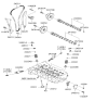 Diagram for 2012 Hyundai Elantra Camshaft - 24200-2E110