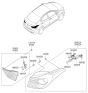 Diagram for Hyundai Elantra Light Socket - 92480-3Y000