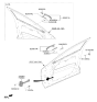 Diagram for 2024 Hyundai Tucson Door Handle - 82661-N9410