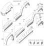 Diagram for 2024 Hyundai Tucson Door Moldings - 87732-N9000-CA
