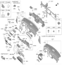 Diagram for 2024 Hyundai Tucson Steering Column Cover - 84852-N9000-NNB