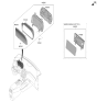 Diagram for 2024 Hyundai Tucson Instrument Cluster - 94001-N9040