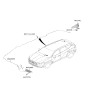Diagram for 2024 Hyundai Tucson Antenna - 96210-N9200-EB