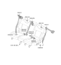 Diagram for 2024 Hyundai Tucson Seat Belt - 89810-N9500-NNB