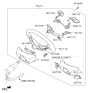 Diagram for Hyundai Elantra GT Steering Wheel - 56100-G3780-UYC