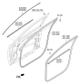 Diagram for Hyundai Elantra GT Door Seal - 82140-G3000