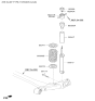 Diagram for Hyundai Elantra GT Shock Absorber - 55310-G3DA0