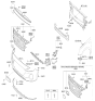 Diagram for Hyundai Elantra GT Emblem - 86300-G3100