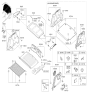 Diagram for Hyundai Ioniq Interior Light Bulb - 92620-C7000
