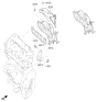Diagram for 2024 Hyundai Elantra Exhaust Manifold Gasket - 28521-2J000