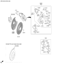 Diagram for Hyundai Elantra GT Brake Caliper Piston - 58235-A5200
