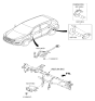 Diagram for Hyundai Santa Fe Sport Light Control Module - 92170-4Z500