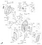Diagram for Hyundai Vehicle Speed Sensors - 42620-3B110