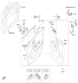 Diagram for 2013 Hyundai Santa Fe Sport Car Speakers - 96310-4Z200