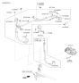 Diagram for Hyundai A/C Hose - 97759-2W501