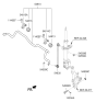 Diagram for 2016 Hyundai Santa Fe Sport Sway Bar Link - 54830-4Z000