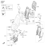 Diagram for 2015 Hyundai Sonata Seat Cushion - 88100-C2020-SMH