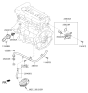 Diagram for 2017 Hyundai Sonata Thermostat Housing - 25631-2B052