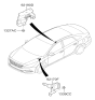 Diagram for Hyundai Sonata Light Control Module - 92170-C2200