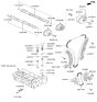 Diagram for Hyundai Sonata Engine Pump Chain - 24322-2G111