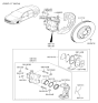 Diagram for Hyundai Sonata Brake Caliper - 58190-C1A10
