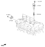 Diagram for Hyundai Sonata Spark Plug - 18849-09075
