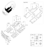Diagram for Hyundai Sonata Dash Panels - 84120-C2000