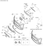 Diagram for 2025 Hyundai Kona License Plate - 86529-BE200