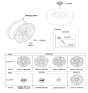 Diagram for 2025 Hyundai Elantra Wheel Cover - 52960-BE000
