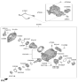 Diagram for 2025 Hyundai Sonata Pinion Bearing - 53048-4G100