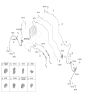 Diagram for 2024 Hyundai Kona Hydraulic Hose - 58732-BE000