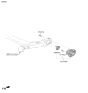 Diagram for 2024 Hyundai Kona Wheel Hub - 52730-BE000