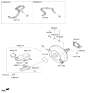 Diagram for 2024 Hyundai Kona Brake Master Cylinder - 58510-BE000