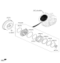 Diagram for Hyundai Elantra Torque Converter - 45100-2H115