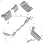 Diagram for 2024 Hyundai Kona Exhaust Pipe - 28710-BE170